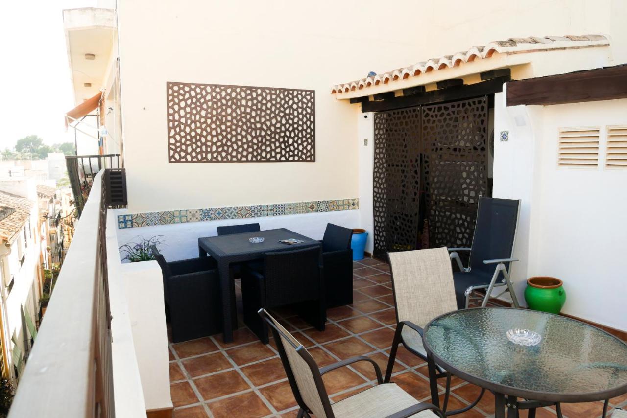No4 Casatosca Javea - Apart Attico Con Terraza - Escaleras - En El Centro Del Casco Antiguo Eksteriør billede